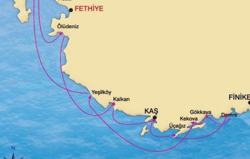 FETHIYE OLYMPOS CABIN CRUISE