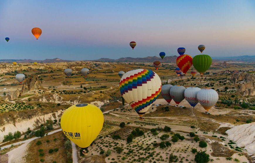 Hot air balloon tour